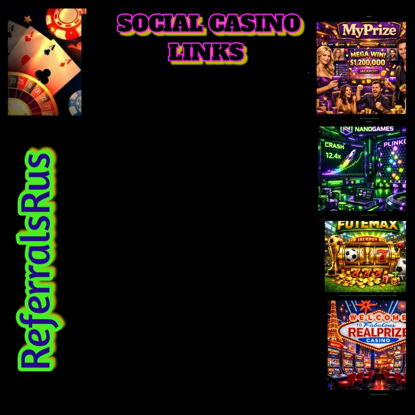 Social Casino Links